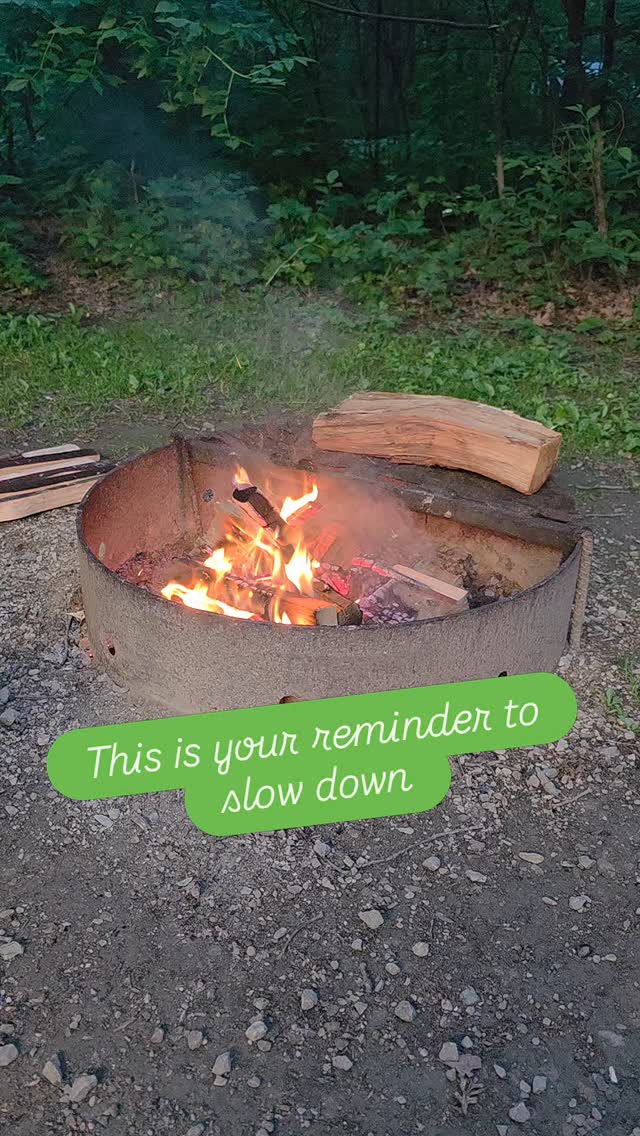 Wellness isn’t always a smoothie or a workout…

Sometimes it’s just this.
🔥 A crackling fire.
🌲 Fresh air.
🧘‍♀️ Space to breathe, think, and just be.

Nature resets everything. 💛

#CampfireTherapy #WellnessInNature  #SlowDownToFeelBetter